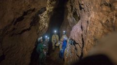 A cova de Reibarba � considerablemente menos co�ecida que outras cavidades naturais da serra