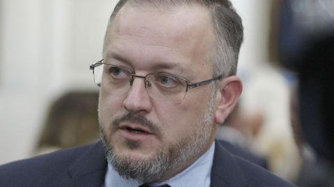 El presidente de la Confederaci�n Asturiana de la Construcci�n (CAC-Asprocon), Joel Garc�a,