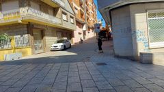 Calle Paz de Cangas, donde vive Luisa a la que van a desahuciar