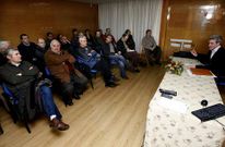 Detalle de la reuni�n con t�cnicos y constructores monfortinos sobre el plan general.