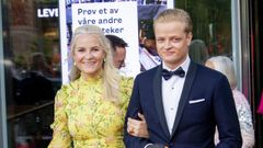 La princesa Mette-Marit, con su hijo Marius