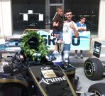 El piloto pontevedr�s participa en el gallego de monta�a.