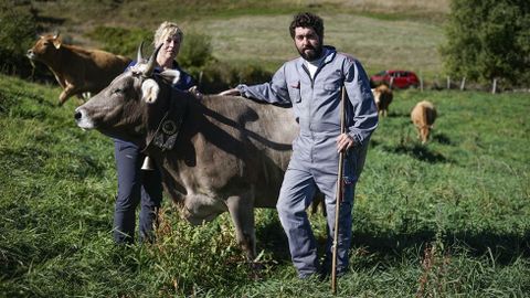 Sonia y Jos Manuel Garca tienen sus granjas en Penapetada