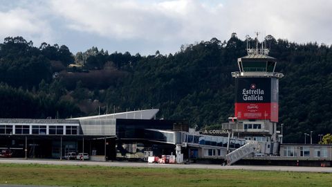 Imagen de archivo del aeropuerto de Alvedro