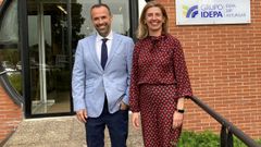 Manuel Gmaras y Eva Pando