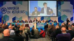 Pablo Casado en la clausura del congreso auton�mico del PP de Asturias