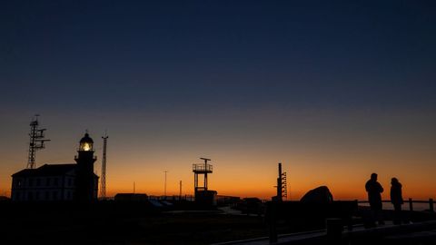 El faro del Cabo Pe�as, en Goz�n