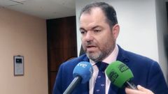 Carlos Paniceres, el gerente de Transinsa y presidente de la C�mara de Comercio de Oviedo.