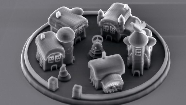 Adrian Seijas del MERLN Institute presentanos a aldea de Nadal m�is pequena do mundo do barrio do Pi�eiri�o en Vilagarc�a