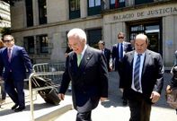 Baltar, a su salida de una de las sesiones del juicio que se celebr� el pasado mes de julio. 