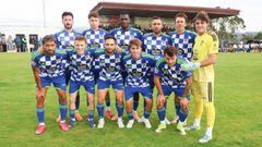 Plantilla del Racing de Ferrol con la tercera equipaci�n