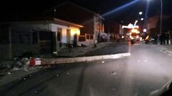 Extra�o accidente en Agui�o