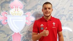 Diego Aelnde durante su etapa como jugador del RC Celta