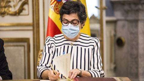 La exministra de Asuntos Exteriores, Arancha Gonzlez Laya