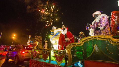 Cabalgata y recepci�n en Muxia