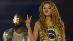 Shakira conquista Copacabana