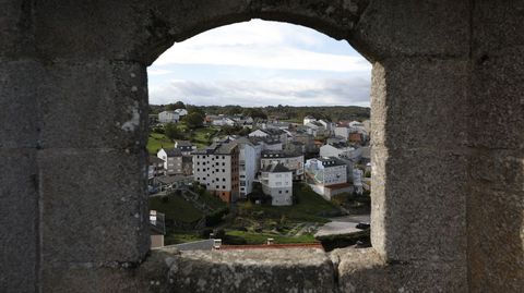 Vistas desde el castillo de Castro Caldelas