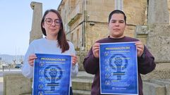 La alcaldesa, Mar�a Lago, y la concejala de Igualdade, Maruxa Mart�nez