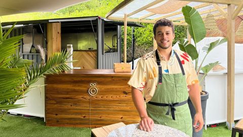 El fenés Rubén Fernández Conde, cocinero y promotor de este negocio