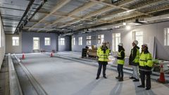 Avanzan las obras del Centro de Regulación de Circulación de Adif en Ourense