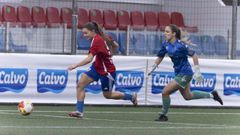 Una de las ocasiones m�s claras del Bergan frente al Victoria