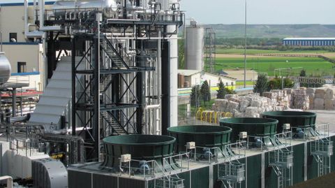 Una planta de cogeneraci�n del pa�s