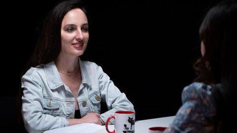 La periodista independiente Elena Kostyuchenko, autora del libro I love Russia. 