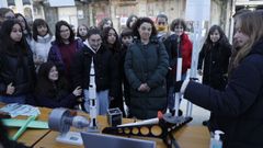 Varios centros educativos programaron visitas a la feria
