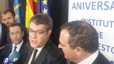 El Ministro de Energa, lvaro Nadal, en Asturias