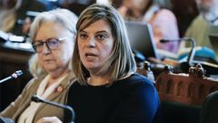 La vicepresidenta del Principado, Gimena Llamedo