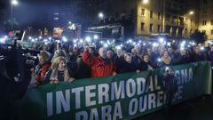 Manifestaci�n por un tren digno