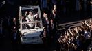 El Papa Le�n XIV llega en papam�vil a la Plaza de Cibeles, a 7 de junio de 2026, en Madrid (Espa�a