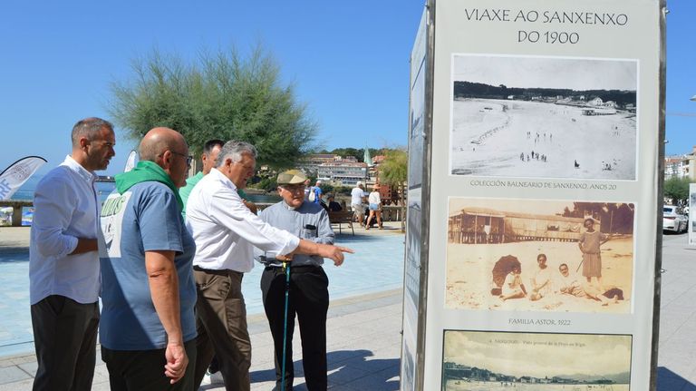 Un momento da inauguraci&oacute;n da mostra