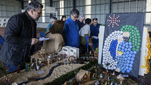 As tres obras que acadaron o terceiro, o quinto e o sexto premio