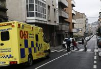 Paso de peatones de Marcelo Mac�as en el que recientemente hubo un atropello leve. 