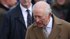 El rey Carlos III de Inglaterra.