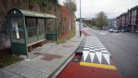 En las plataformas ajedrezadas la prioridad es del peat�n