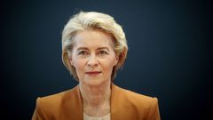 Ursula von der Leyen, el lunes en Berln.