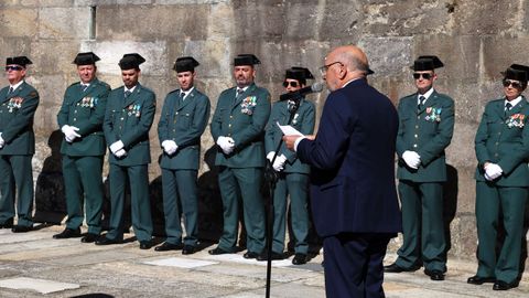 LA GUARDIA CIVIL CELEBRA EL DIA DEL PILAR EN LA COMARCA DEL BARBANZA