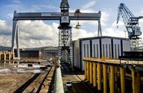 En las instalaciones de Fene solo se fabrica una secci�n para el destructor australiano.