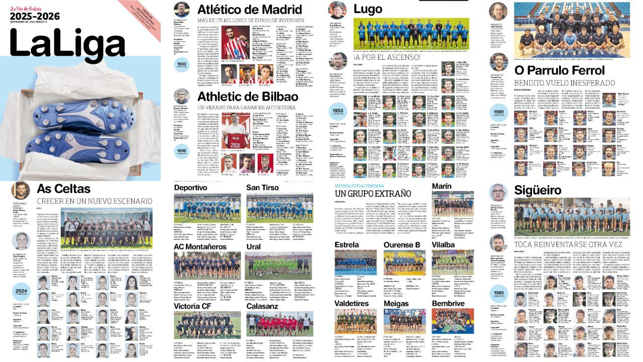 La Voz publicará el 6 de septiembre su tradicional Guía de la Liga