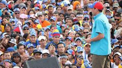 Acto de campa�a de Capriles