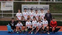 Formaci�n del equipo masculino de Ourensticks