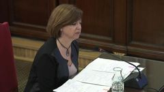 Meritxell Borras, exconsejera de Gobernaci�n, que fue condenada a un a�o y ocho meses de inhabilitaci�n