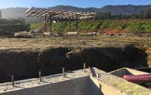 Las obras de la gasolinera, que contar� con cuatro surtidores abiertos al p�blico. 