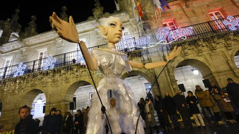 Una parte del espect�culo de Lugo