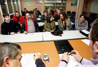 Representantes de Protecci�n Civil se dieron cita ayer en su sede carballesa.