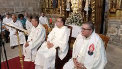 Primera misa del monje cisterciense rianxeiro Fray Pascual Abalo