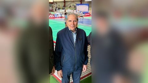 Jos� Luis Vila fue una figura clave en el b�dminton.