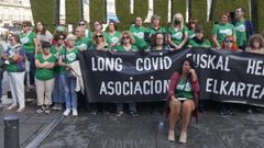 Concentracin en Vitoria de afectadas por el covid persistente